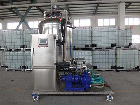 盾構機土壓平衡用發(fā)泡劑自生產設備